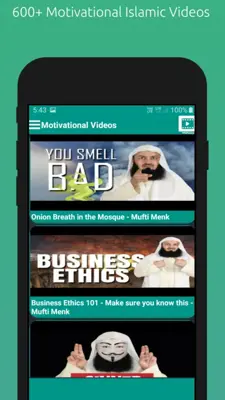 Mufti Menk Quotes Videos Pictures & Audios android App screenshot 2